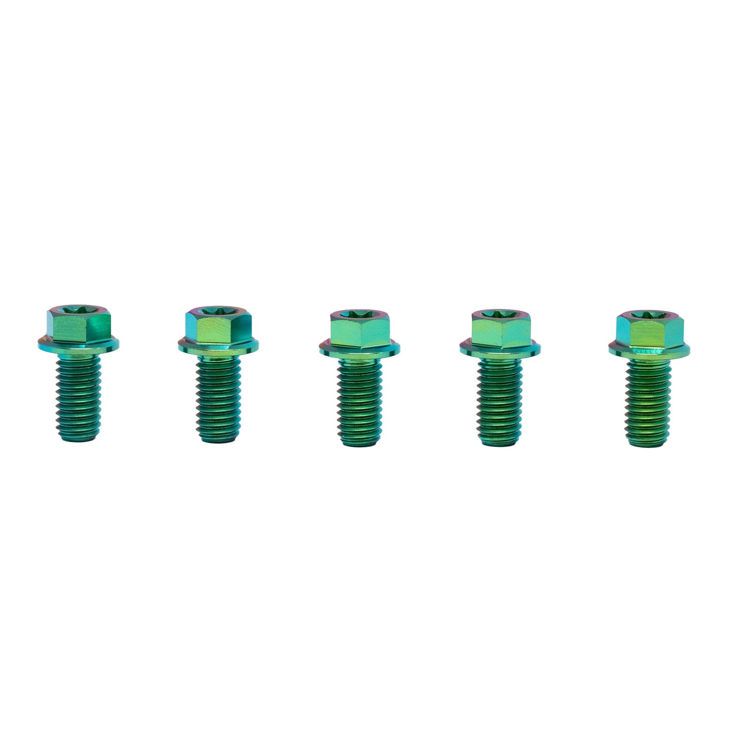 Titanium Sprocket Bolts 5-Pack [M8x16mm]