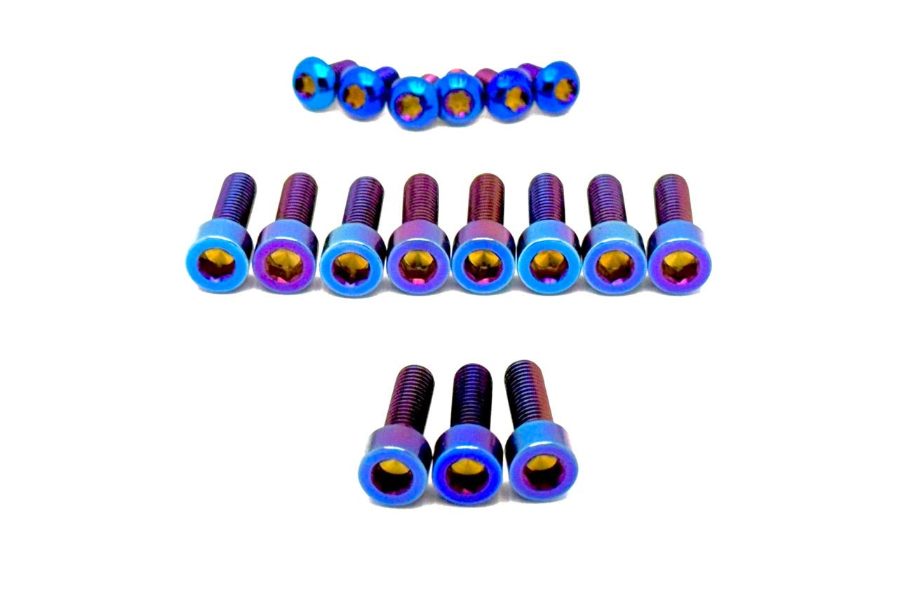 Titanium EXT Ferro Fork 11/17 Piece Bolt Kits