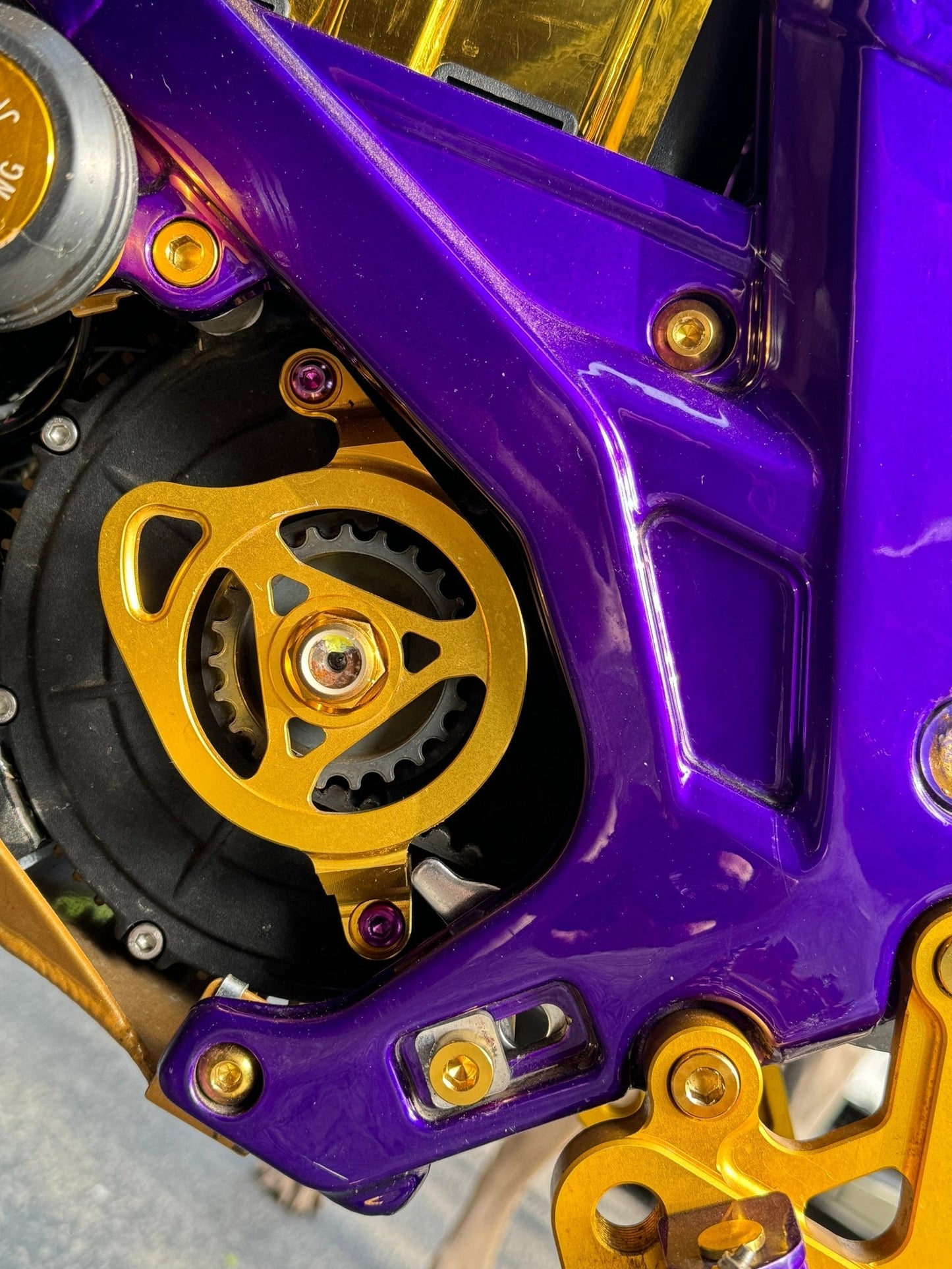 Titanium Motor Cover Bolts (Set of Two) Surron, Segway, 79 Bike, ERP