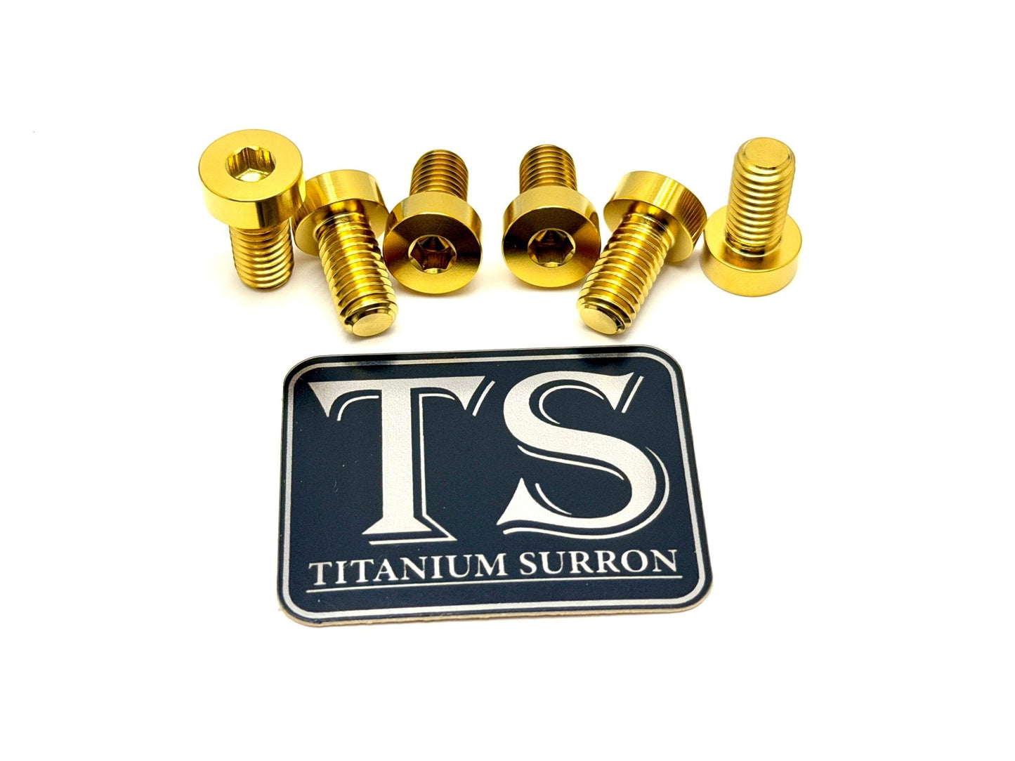 Titanium Rear Sprocket Bolts - E-Moto