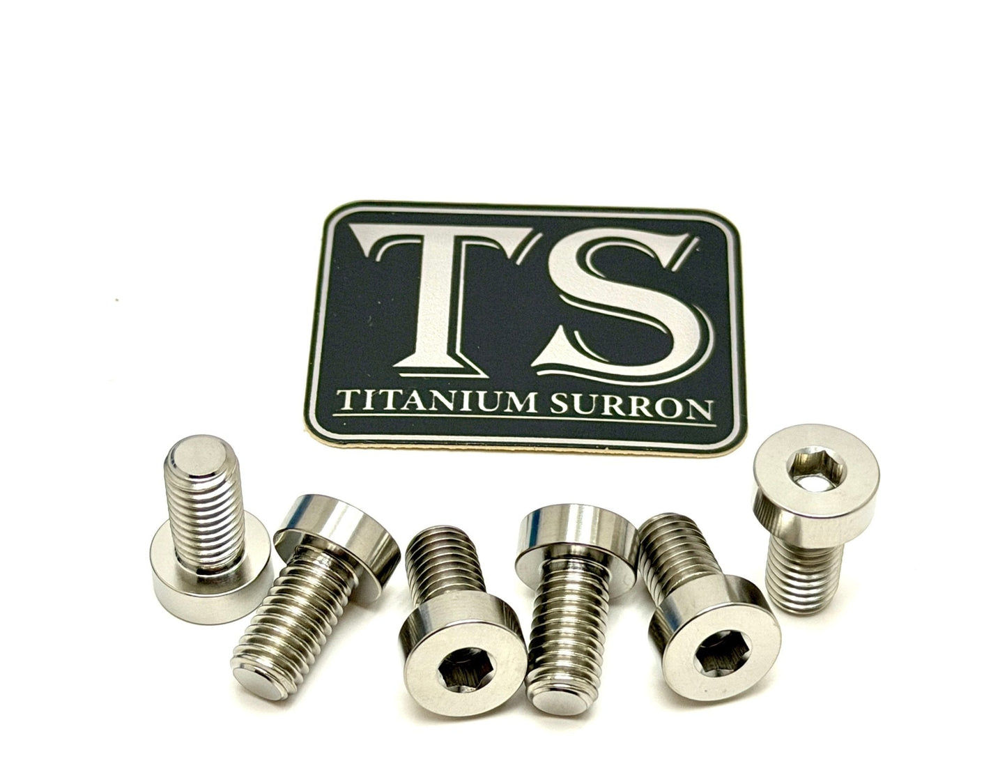 Titanium Rear Sprocket Bolts - E-Moto