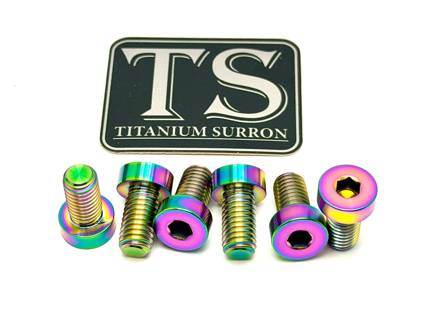 Titanium Rear Sprocket Bolts - E-Moto