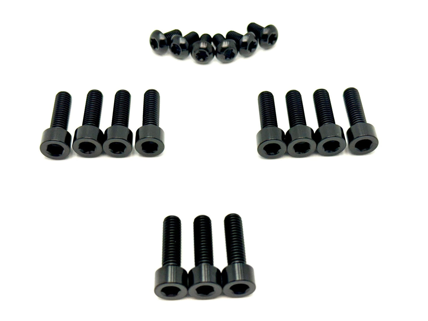 Titanium RFloXa Hawk 35 Pro and Max Fork Bolt Kits (21 pcs)