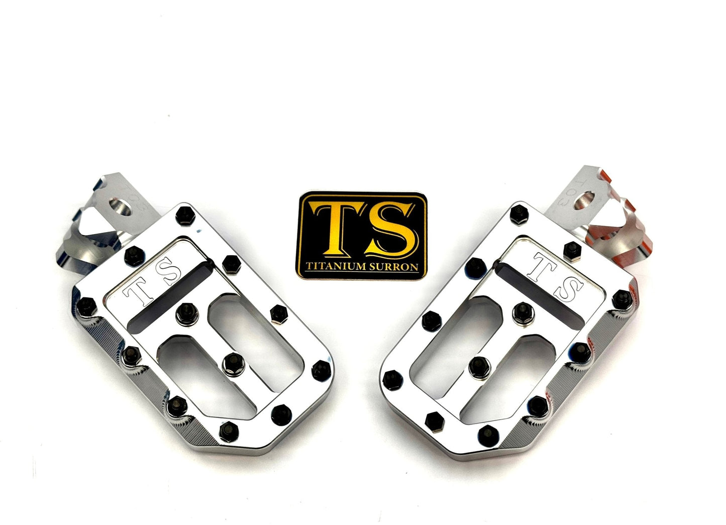 TS Custom Foot Pegs w/ Titanium Grips for Talaria and Altis